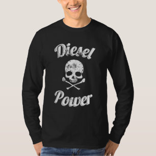 Diesel Power Skull Diesel Power Roll Coal Turbo T-Shirt