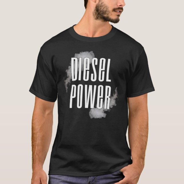 Diesel Power Smoke Roll Coal Roll Coal Trucker 4X4 T-Shirt (Vorderseite)
