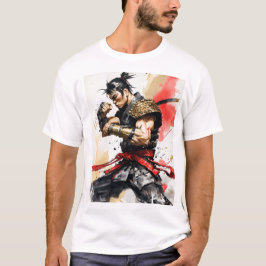 "Diesel-Punk Samurai Showdown" T-Shirt