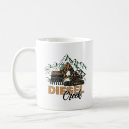 Dieselbach im Gebirge Kaffeetasse