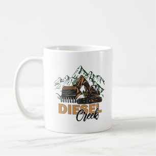 Dieselbach im Gebirge Kaffeetasse