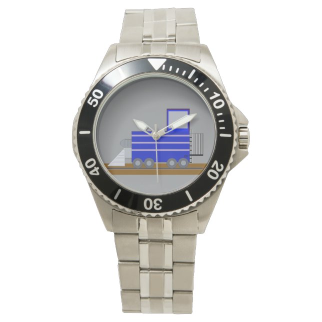 Dieselbahnhof  armbanduhr (Vorderseite)