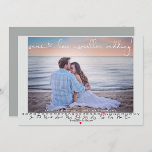 Dieselbe Liebe Kleinere Hochzeiten speichern Sie d Save The Date