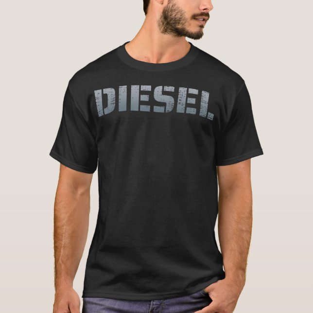 Dieselkraftstoff-Lkw-Besitzer Diesel-Mechanik T-Shirt (Vorderseite)