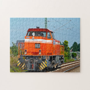 Diesellokomotive Maine. Puzzle