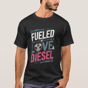 Dieselmechaniker Freundin Dieselmechaniker Ehefrau T-Shirt