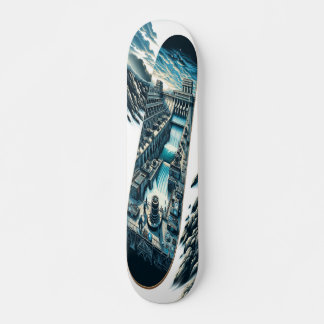 ‚Dieselpunk Hydroelektrische Power Deck‘ Skateboard