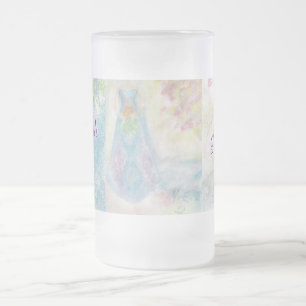 Diesen besonderen Tag Hochzeit teilen Mattglas Bierglas