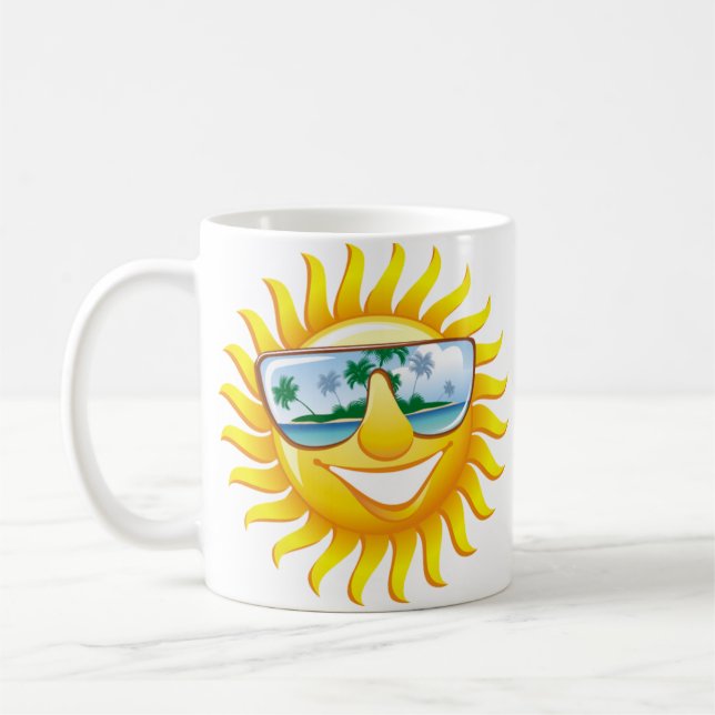 Diesen Sommer auskühlen Kaffeetasse (Links)