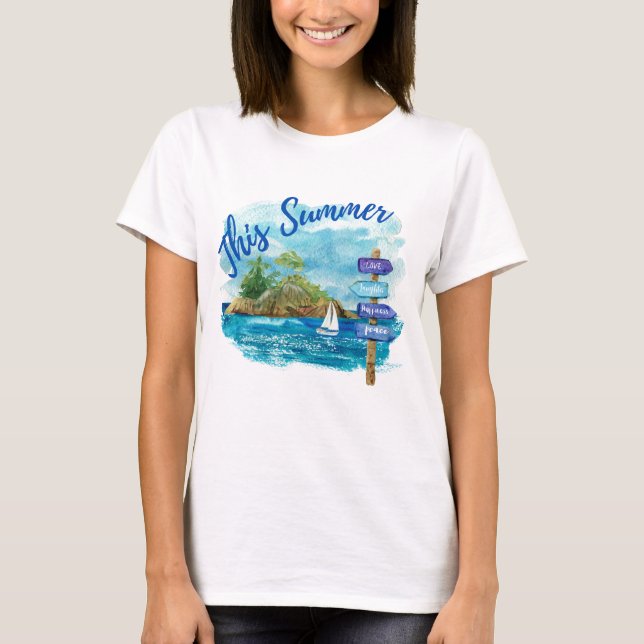 Diesen Sommer T-Shirt (Vorderseite)