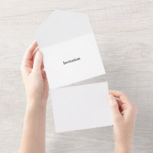 Diesen Text entfernen und eigenes Design hinzufüge All In One Einladung