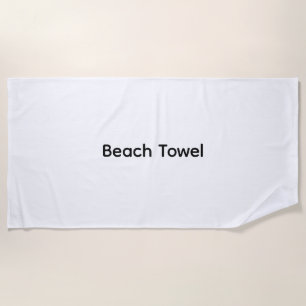 Diesen Text entfernen und eigenes Design hinzufüge Strandtuch