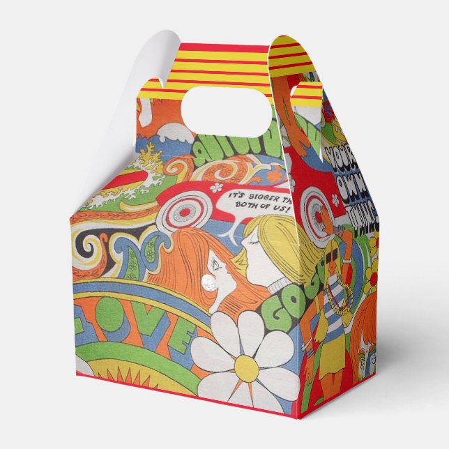 Dieser 70er befürwortet Box Geschenkschachtel (Vorderseite)