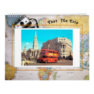 Dieser 70er-Reisekalender Kalender