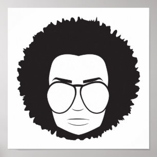 dieser 70er Typ Poster