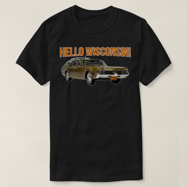 Dieser 70er zeigt 1969 Vista Cruiser TShirt (Design vorne)