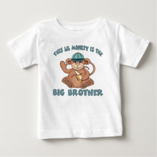 Dieser Affe ist der große Bruder Baby T-shirt