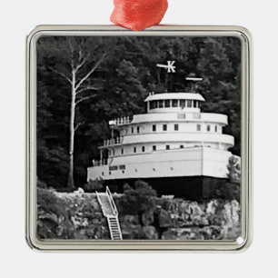 "Dieser alte Freund" in Bay Foto Ornament Aus Metall