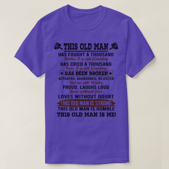Dieser alte Mann T-Shirt (Design vorne)