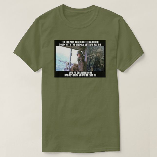 DIESER ALTE VIETNAM-TIERARZT T-Shirt (Design vorne)