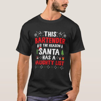Dieser Barkeeper ist der Grund, warum der Weihnach T-Shirt