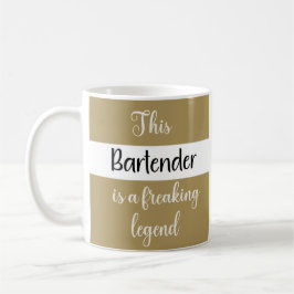 Dieser Barkeeper ist eine verdammte Legende — Lust Kaffeetasse