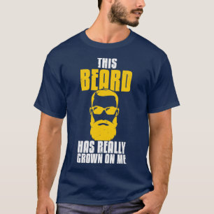 Dieser Bart hat sich wirklich auf mir bärtigen Bär T-Shirt