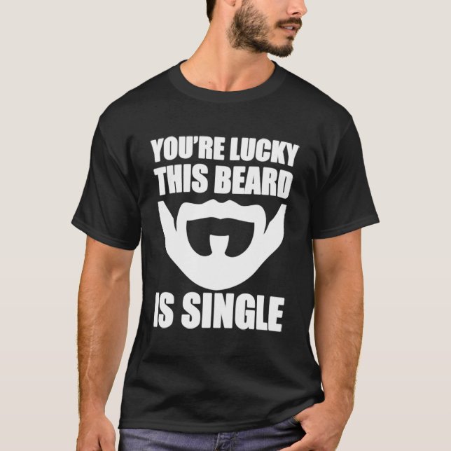 Dieser Bart ist Single 1 T-Shirt (Vorderseite)