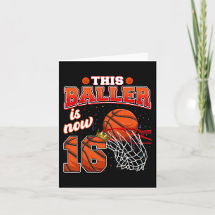 Dieser Basketballspieler ist jetzt 16 Jahre alt Ha Karte