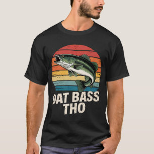 Dieser Bass Doch Sonnenuntergang Fisch Angeln Fisc T-Shirt
