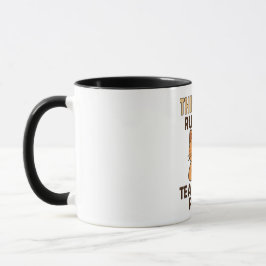 Dieser Becher läuft mit Tee und Augenrollen – Lust Tasse