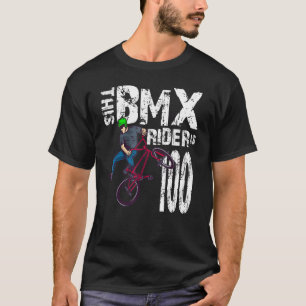 Dieser BMX-Fahrer ist 100 Jahre alt und passt zum  T-Shirt