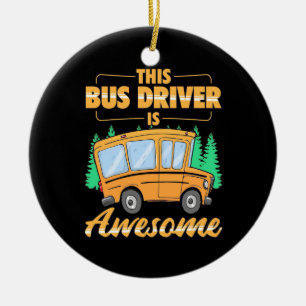 Dieser Busfahrer ist Phantastisch Keramik Ornament