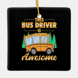 Dieser Busfahrer ist Phantastisch Keramikornament