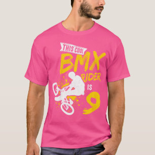 Dieser Coole Bmx-Fahrer ist 9 Fahrradfahrer Mounta T-Shirt