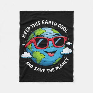 Dieser Coole Tag der Erde behalten Fleecedecke