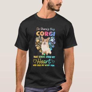 Dieser Corgi, der mich Woof (Mama) nennt T-Shirt
