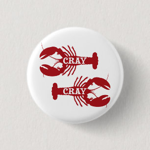 Dieser Cray Cray Panzerkrebs Krebs Button