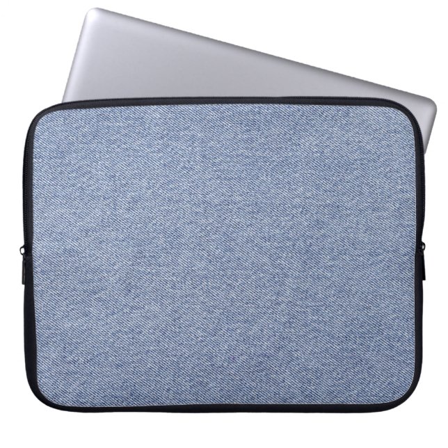 Dieser Denim Look Laptopschutzhülle (Vorderseite)
