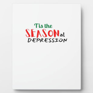 Dieser Feiertag der saisonalen Depression Fotoplatte