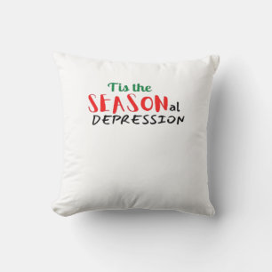Dieser Feiertag der saisonalen Depression Kissen