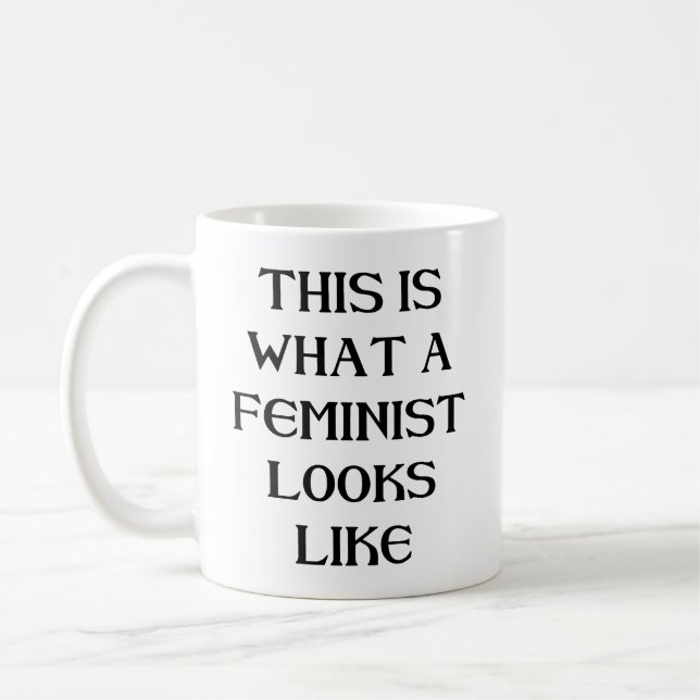 Dieser Feminist Tasse (Links)