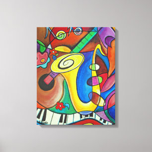 Dieser ganzer Jazz! Druck durch Studio Burke© Leinwanddruck