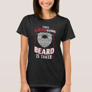 Dieser GROWgeous Bart ist der genommene Valentinsb T-Shirt