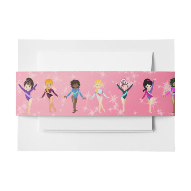 Dieser Gymnast sieht wie ich aus mit Freunden Einladungsbanderole (Vorderseite Beispiel)