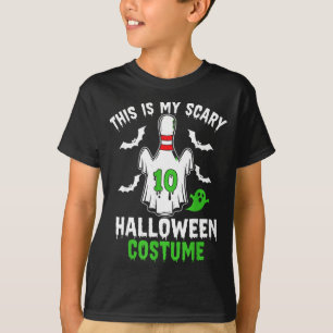 Dieser Halloween-Kostüm-Kegelgeist ist gruselig T-Shirt