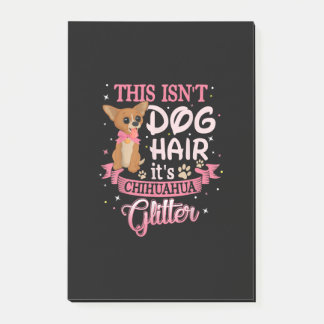 Dieser Hund hat seinen Chihuahua-Glitzer Chico Dog Post-it Klebezettel