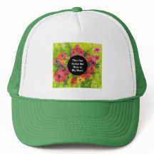 Dieser Hut verbirgt das Loch in meinem Kopf