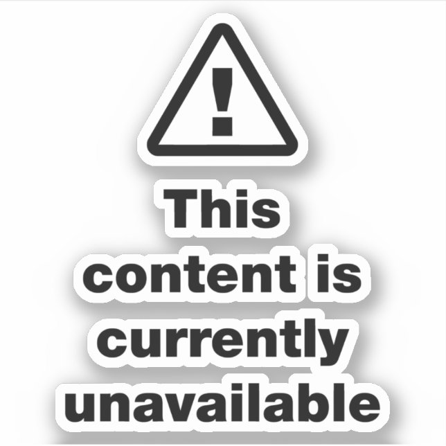 ⚠ dieser Inhalt ist derzeit nicht verfügbar Aufkleber (Vorderseite)