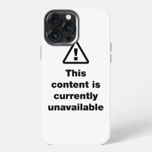 ⚠ Dieser Inhalt ist derzeit nicht verfügbar iPhone 13 Pro Max Hülle